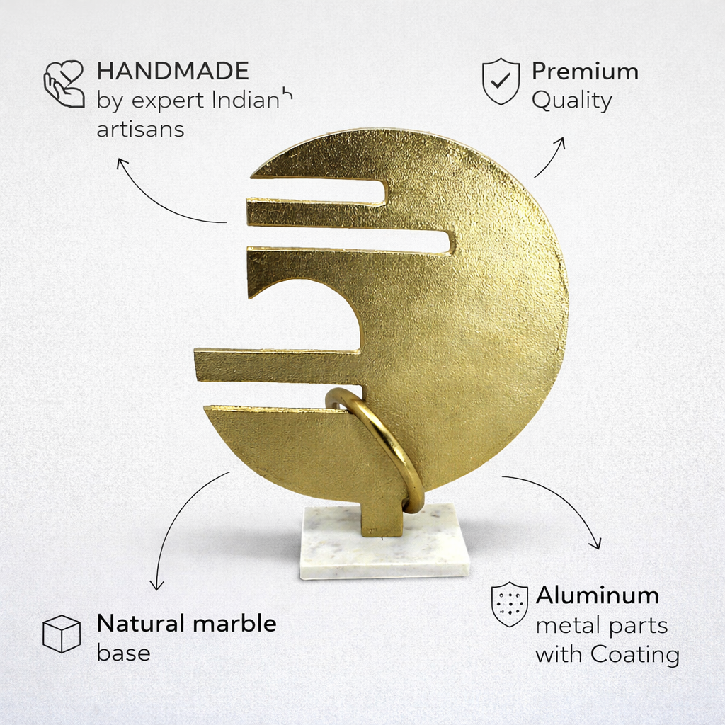 سطح طاولة زخرفي مصنوع يدويًا بقاعدة من الرخام الطبيعي