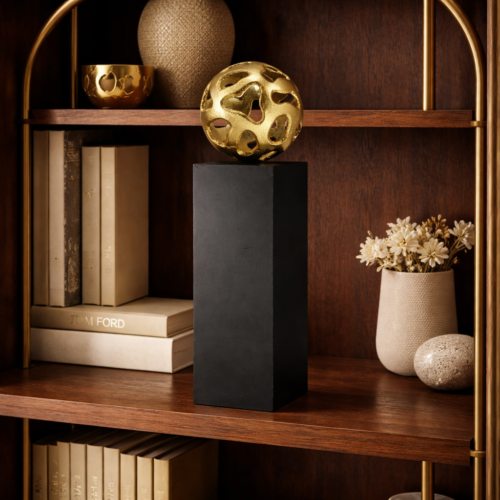 Handcrafted tabletop decorative piece