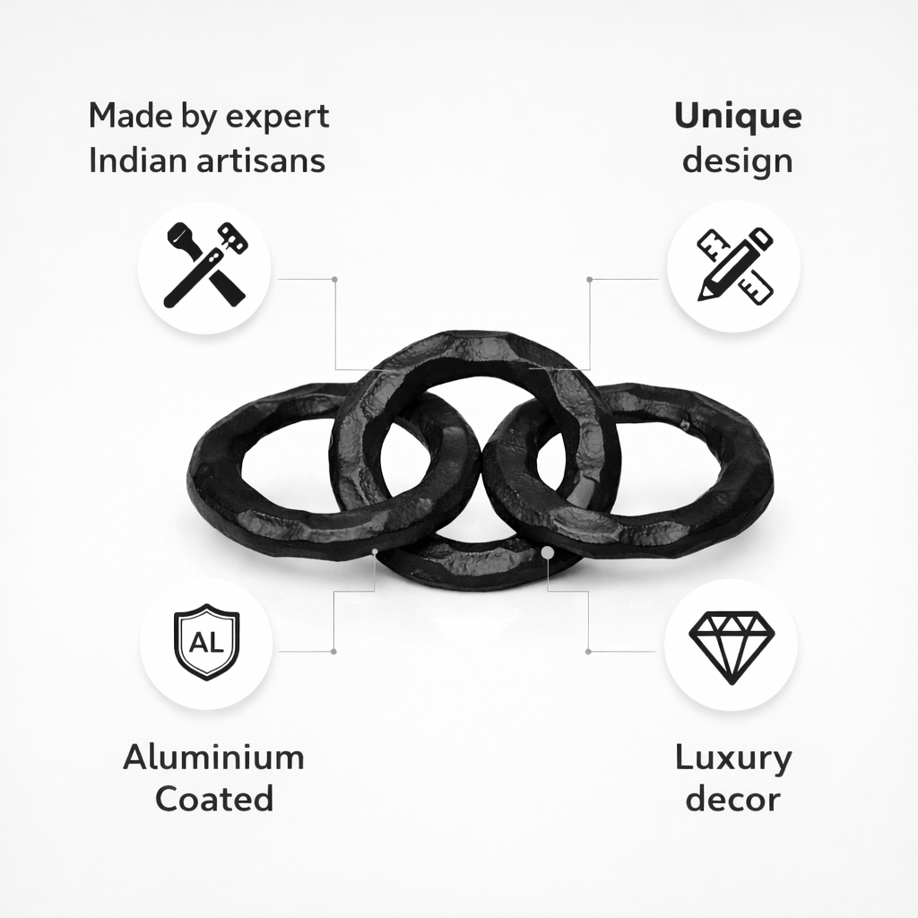 Handmade tabletop decorative display piece-Chain