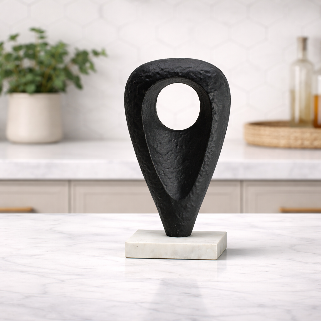 Handmade tabletop decorative display piece
