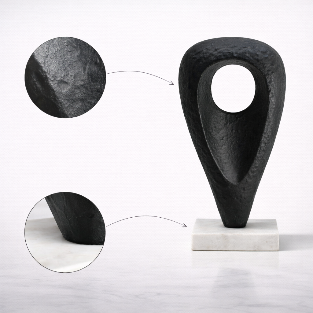 Handmade tabletop decorative display piece