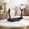 Handcrafted Tabletop Showpiece – Boat Man
