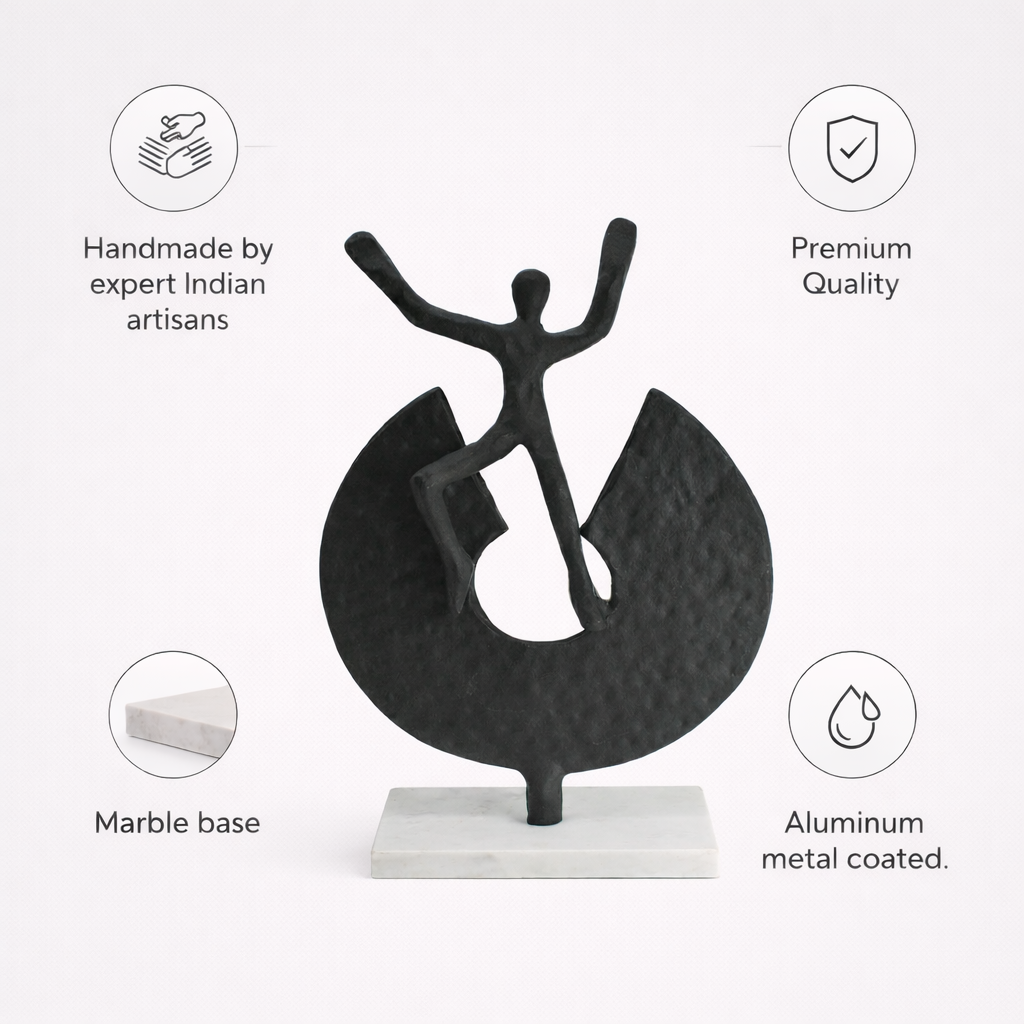 Luxury Handcrafted Tabletop Showpiece