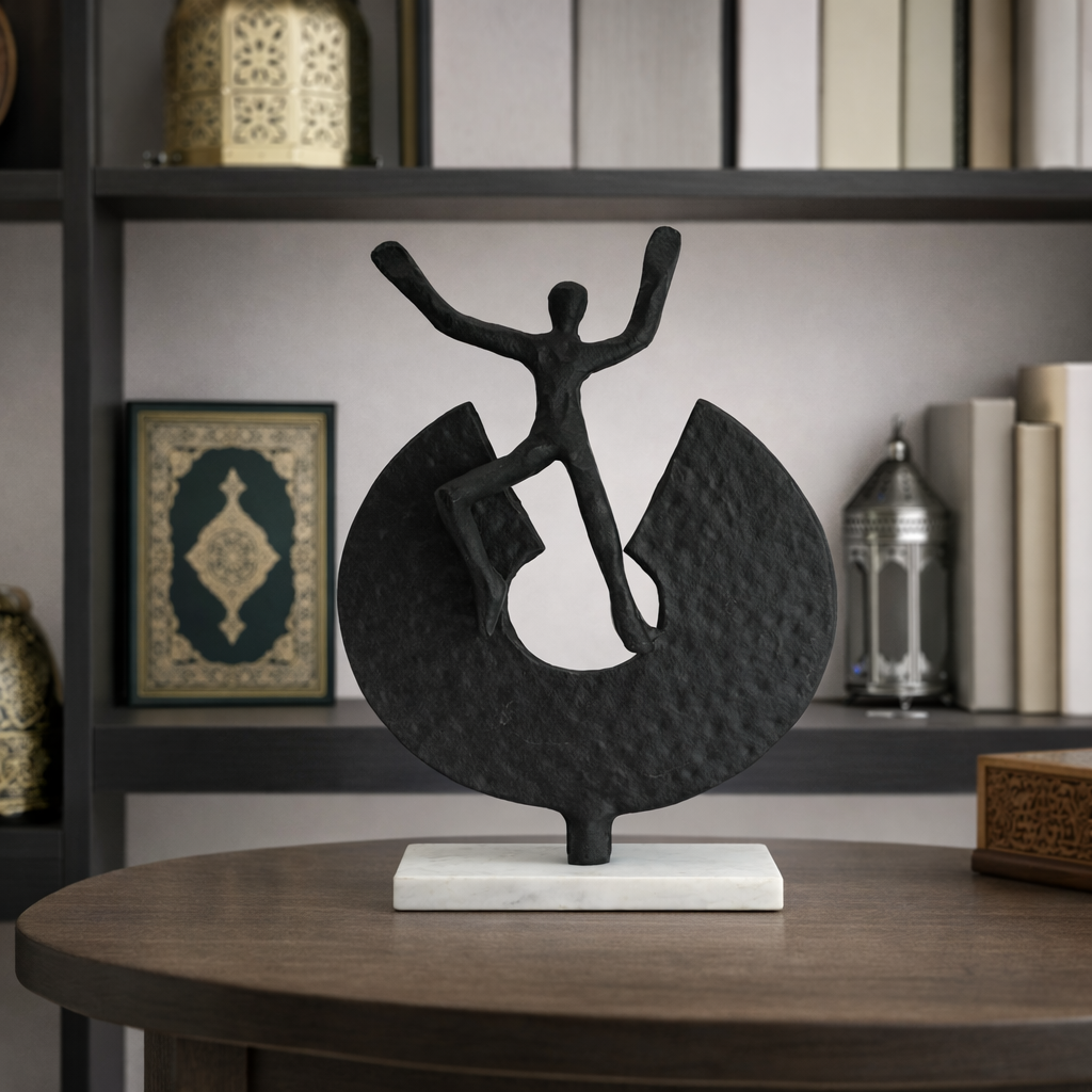 Luxury Handcrafted Tabletop Showpiece