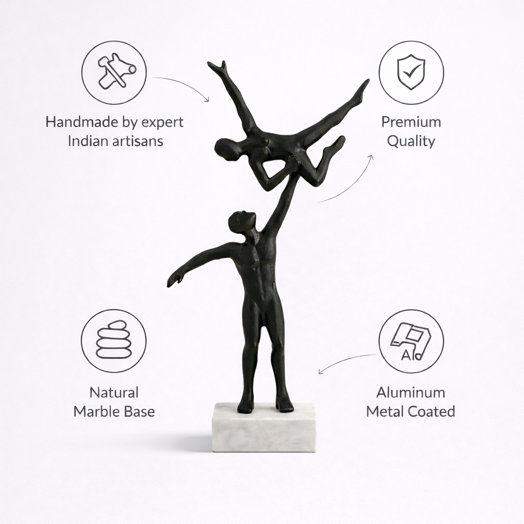 Handcrafted Tabletop Showpiece – Dancing Man