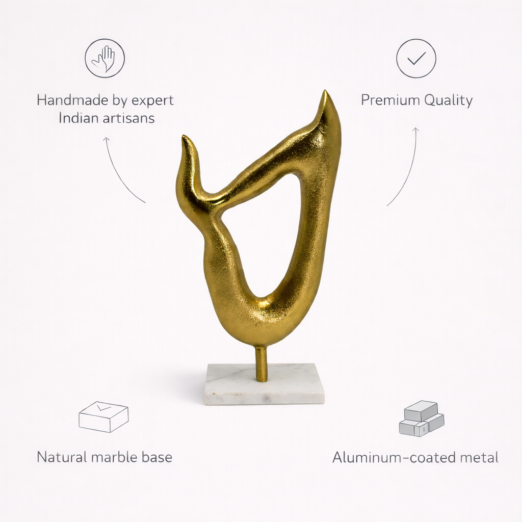 Handcrafted tabletop showpiece