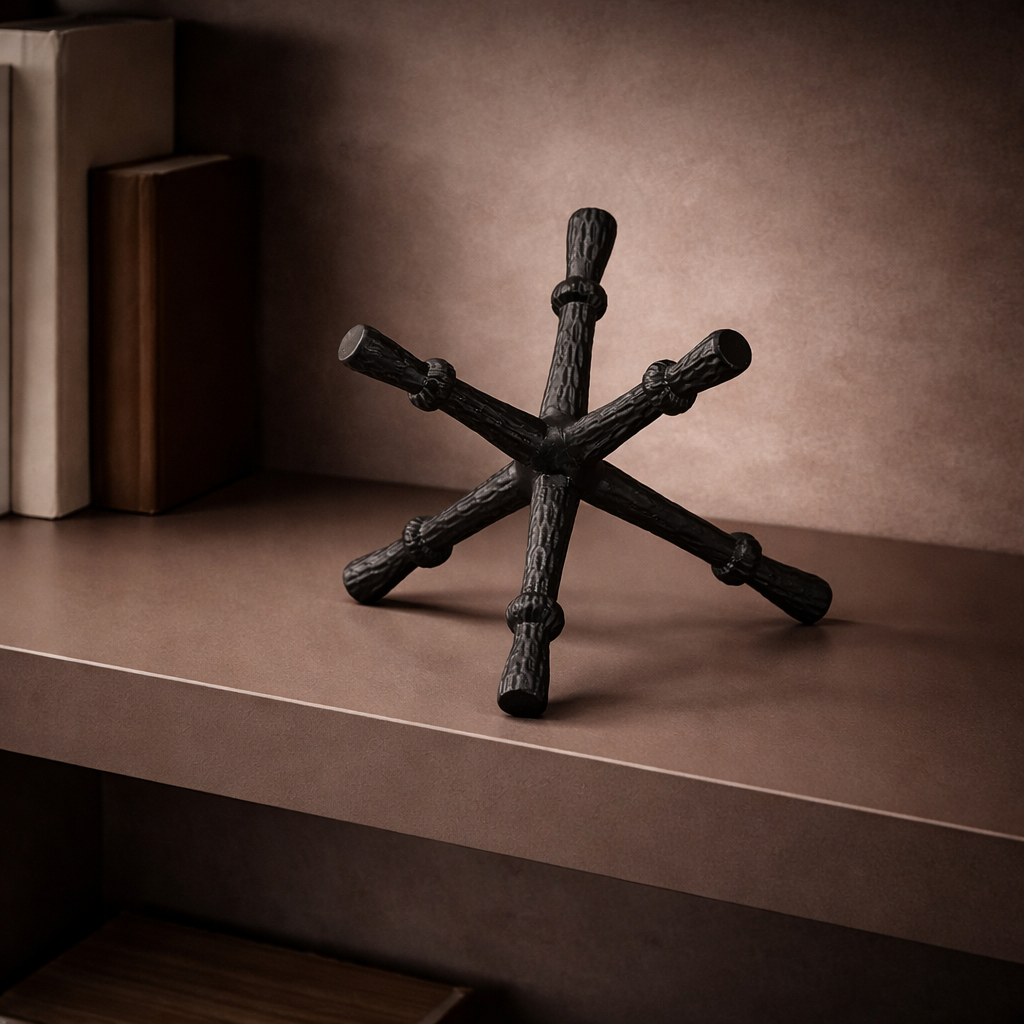 Handcrafted tabletop decorative piece